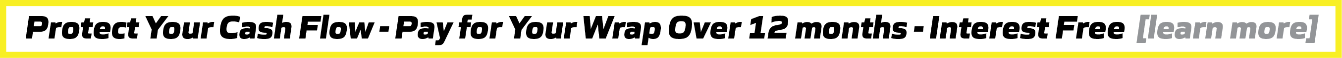 Vehicle wrap payment options
